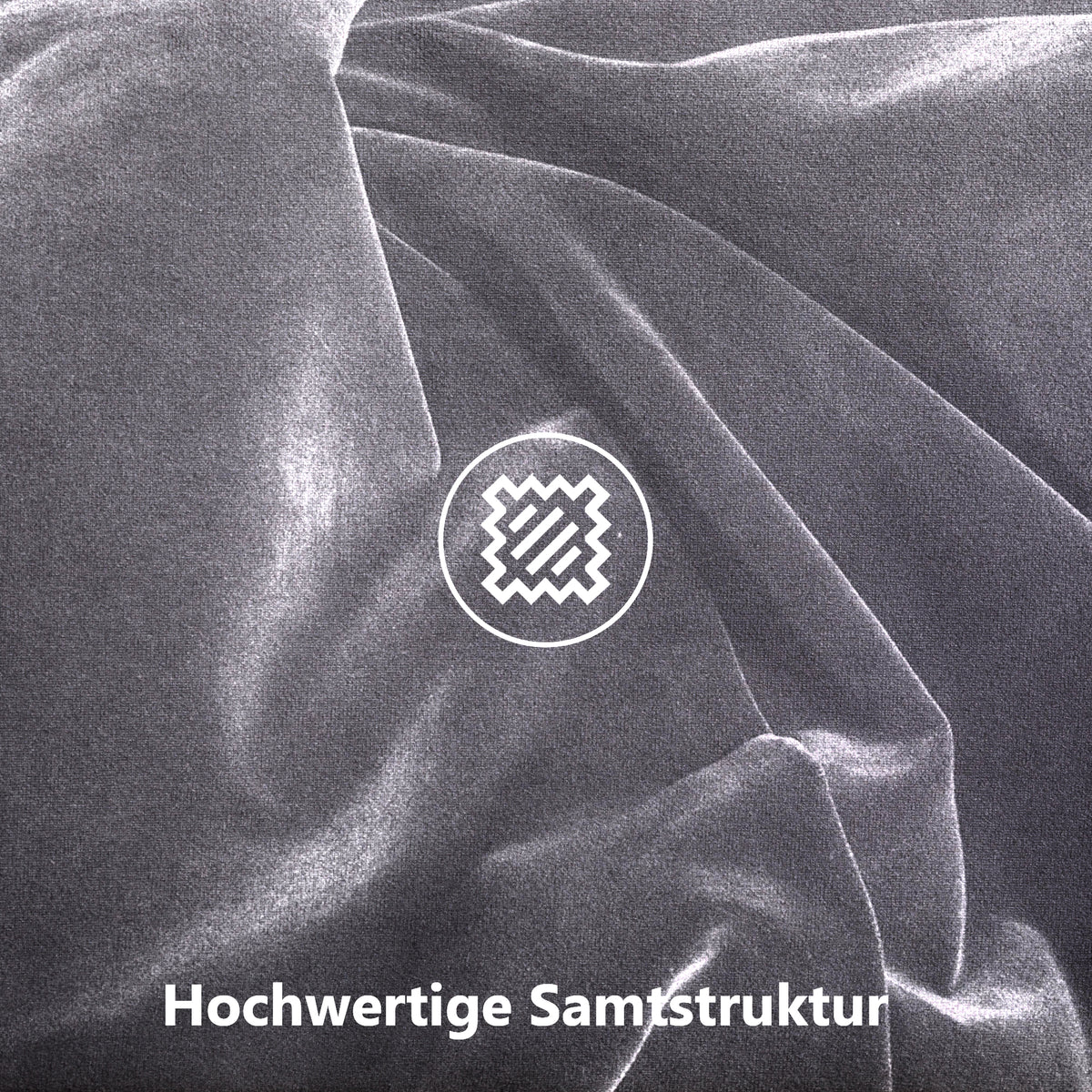 Bett mit Bettkasten Samt-Stoff Polsterbett Lattenrost Doppelbett Stauraum Holzfuß (Grau, 140 x 200 cm)