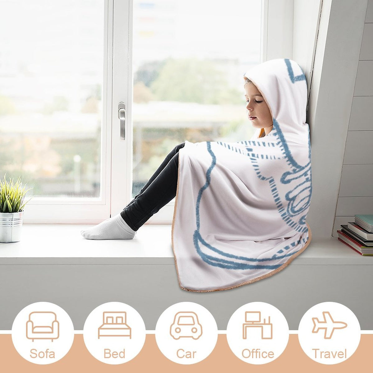 SIKAINI Tragbare Kuscheldecke Persönliche Anpassung01