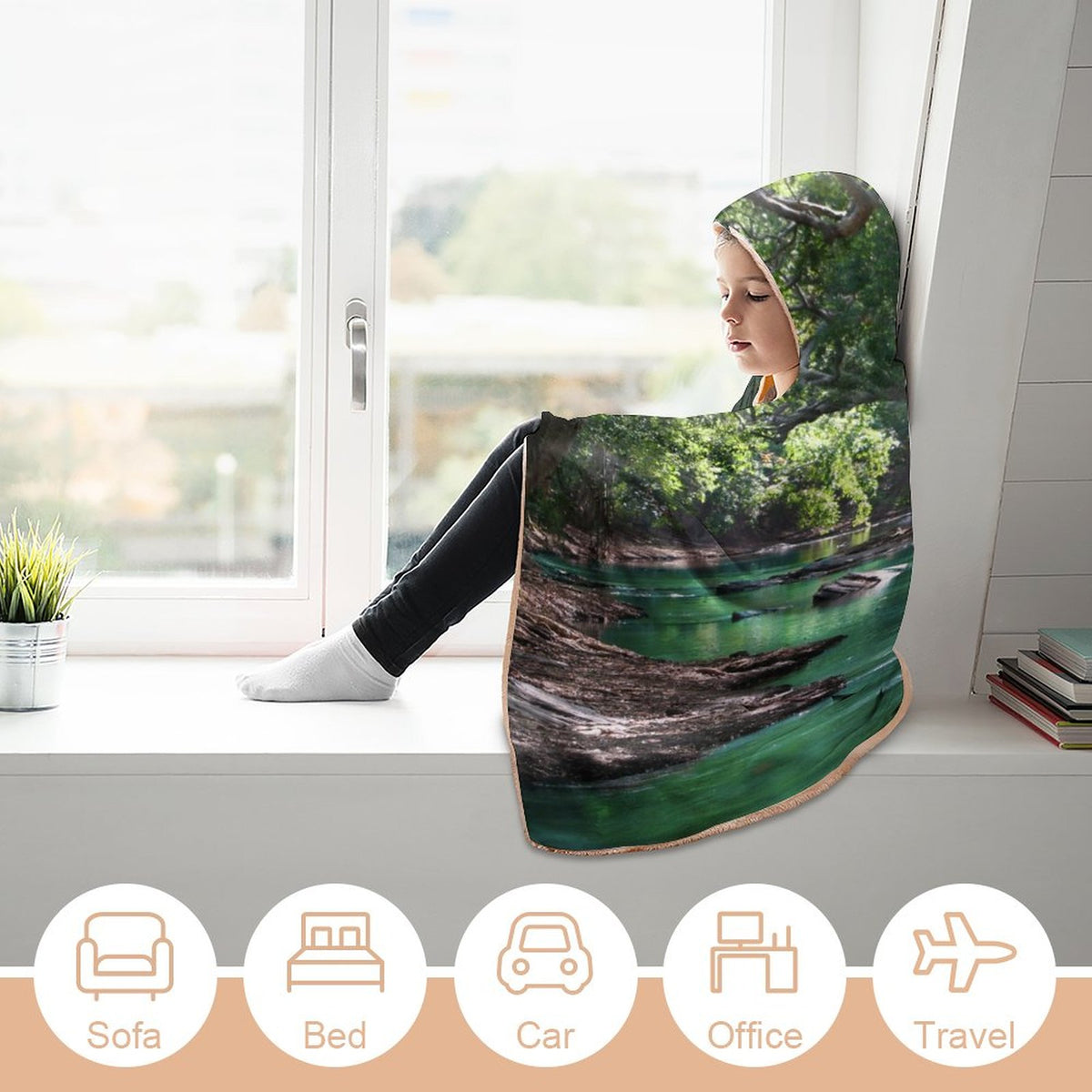 SIKAINI Tragbare Kuscheldecke Persönliche Anpassung01